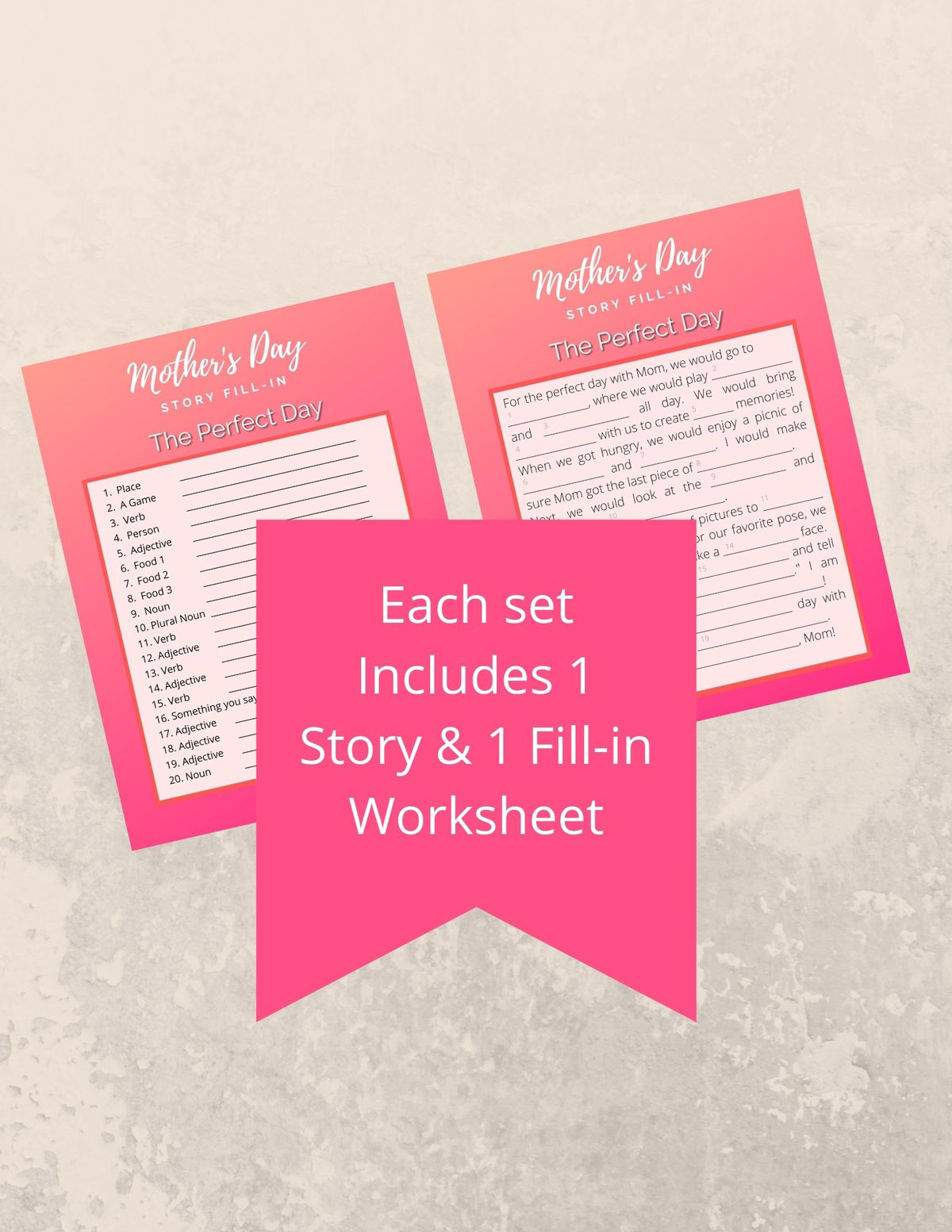 Mother's Day Printables for Sale